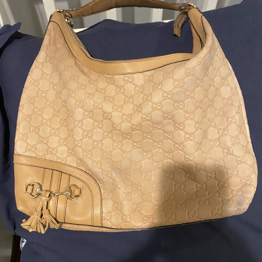 Butter leather Gucci hobo AUTHENTIC vintage
